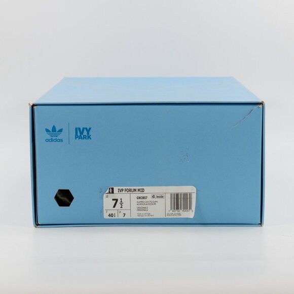 Adidas Ivy Park x Forum Mid 'Icy Park - Cream White' Leather GW2857 size 4 - 11 - Picture 15 of 15